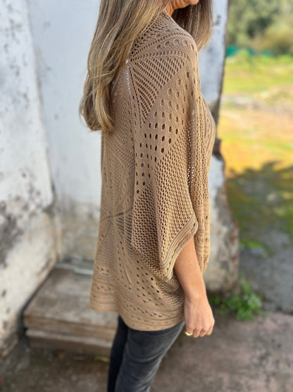 CLEARANCE🔥Women's Hollow Half Sleeve Cardigan